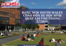 BANG NEW SOUTH WALES CHÀO ĐÓN DU HỌC SINH QUAY LẠI VÀO THÁNG 07/2021